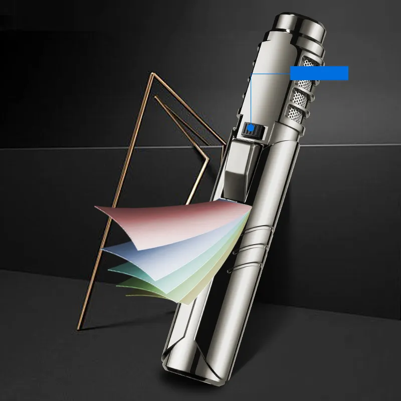 High Quality Refillable Butane Camping Lighter BBQ Jet Flame Torch Lighter