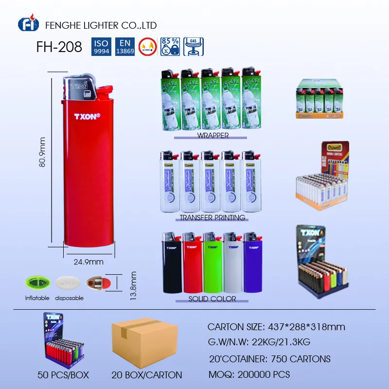 J6. J5. J3 Max Classic Inflatable Lighter Production Flame Smoking Lighters Supplier Custom Disposable Plastic Cigarette Lighter