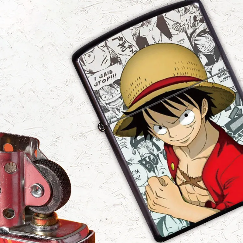 One Piece High Quality Cheap Refillable Windproof Lighters with Custom Logo Pattern Traditional Kerosene Cigarette Lighter