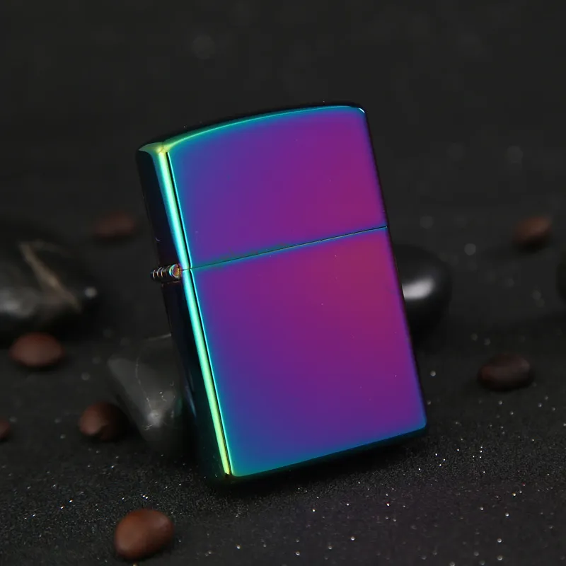 Promotional High Quality Custom Logo Windproof Flint Zinc Alloy Oil Lighter