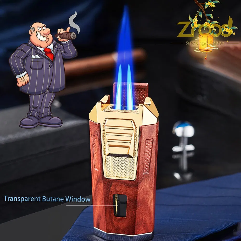 Torch Refillable Lighter Multi-Functional Smoking Accessories Windproof Outdoor